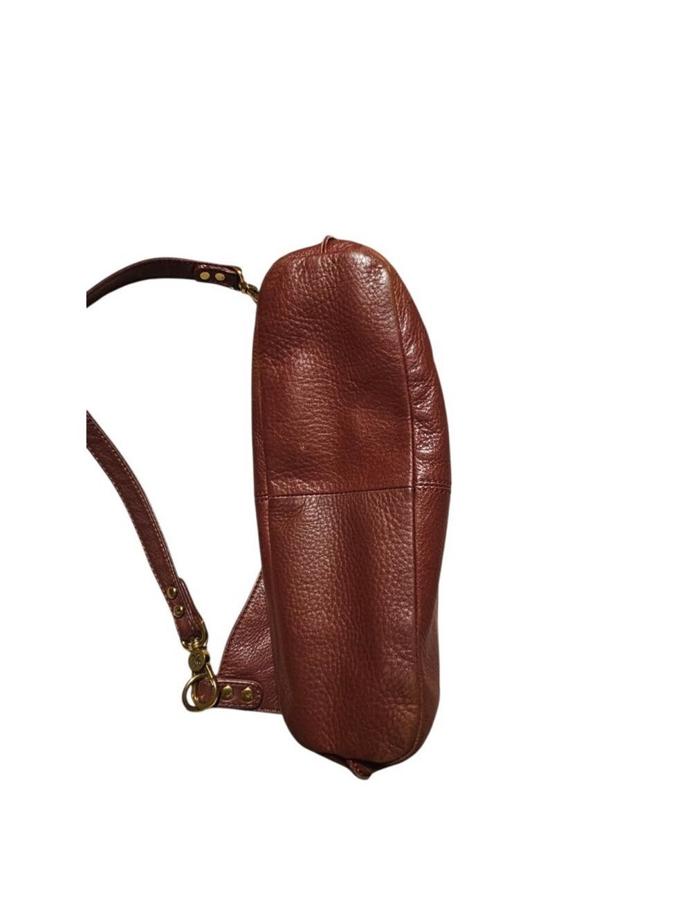 Hobo Brown Leather Shoulder Bag One Size - Picture 9 of 16